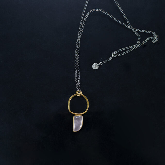 naszyjnikzrozowymkwarcem2