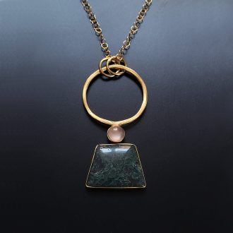 wisior-zloty-agat-mszysty-kwarc-rozowy